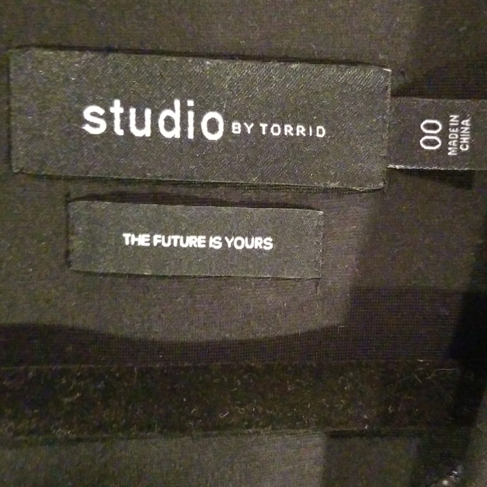Torrid Studio Collection Button Front Blazer - Picture 2 of 7